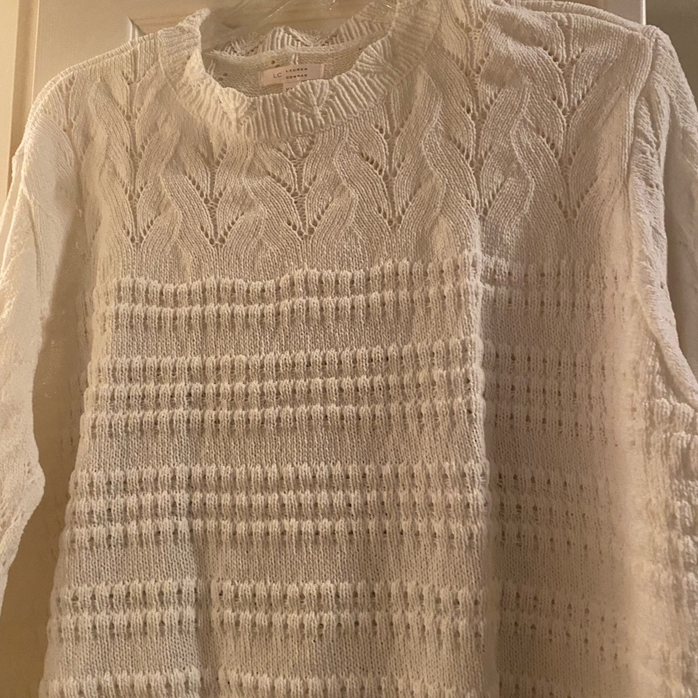 LC Conrad crop sweater
